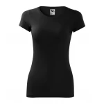 Camiseta mujer MALFINI mod. Glance en algodón y elastano, corte entallado, vista frontal