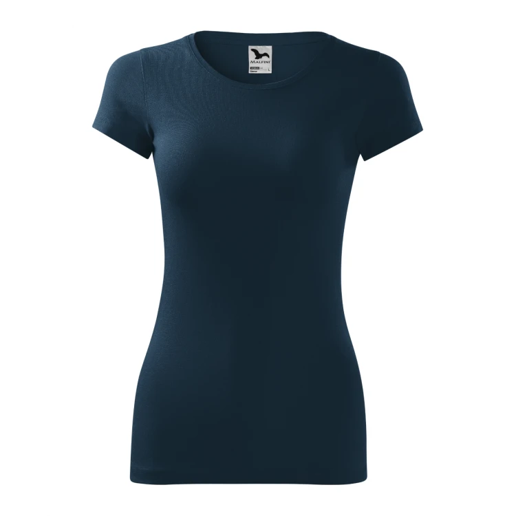 Camiseta mujer MALFINI mod. Glance en algodón y elastano, corte entallado, vista frontal