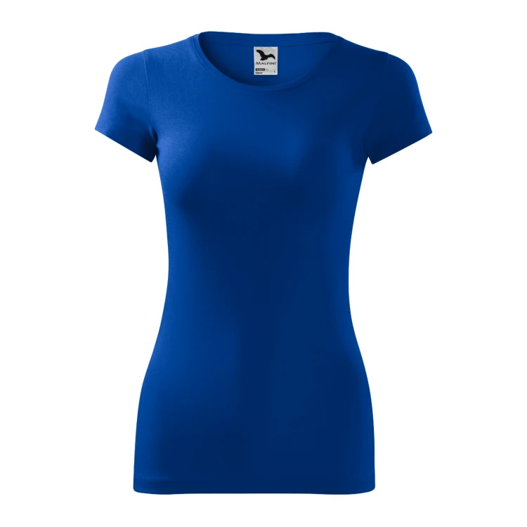 Camiseta mujer MALFINI mod. Glance en algodón y elastano, corte entallado, vista frontal
