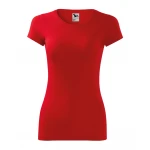 Camiseta mujer MALFINI mod. Glance en algodón y elastano, corte entallado, vista frontal