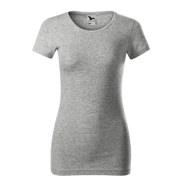 Camiseta mujer MALFINI mod. Glance en algodón y elastano, corte entallado, vista frontal