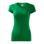 Camiseta mujer MALFINI mod. Glance en algodón y elastano, corte entallado, vista frontal