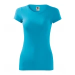 Camiseta mujer MALFINI mod. Glance en algodón y elastano, corte entallado, vista frontal