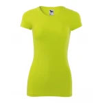 Camiseta mujer MALFINI mod. Glance en algodón y elastano, corte entallado, vista frontal