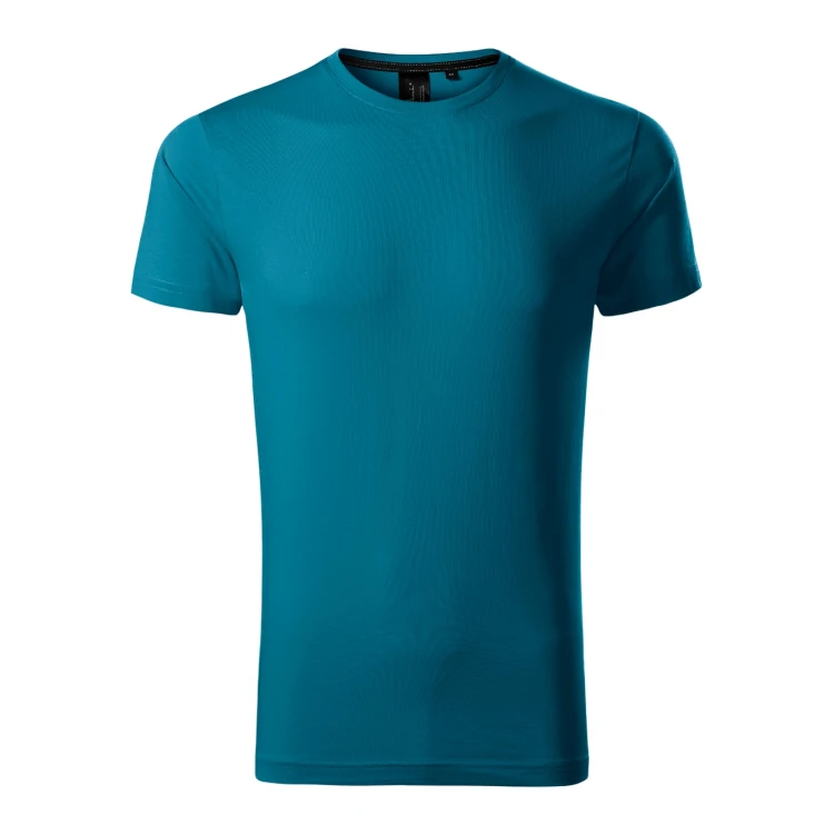 Camiseta hombre MALFINI Exclusive en algodón SUPIMA, corte slim fit, para personalizar con logo