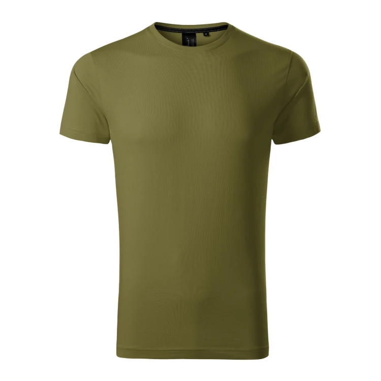 Camiseta hombre MALFINI Exclusive en algodón SUPIMA, corte slim fit, para personalizar con logo