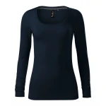 MALFINI Brave womens t-shirt in cotton elastane, front view on mannequin, available to personalise