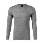 Camiseta hombre manga larga MALFINI Merino Rise LS en lana merino para personalizar con logo