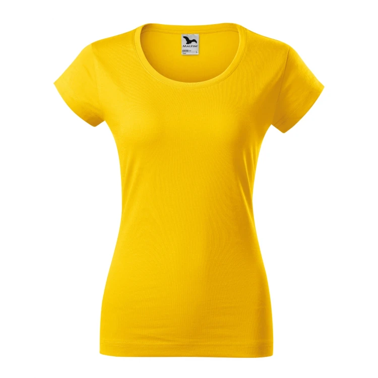 Camiseta mujer MALFINI Viper con escote profundo y corte ceñido, disponible en diferentes tallas para personalizar con logo