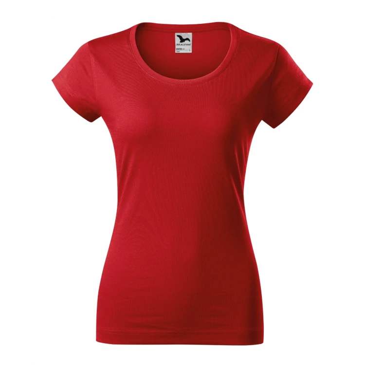 Camiseta mujer MALFINI Viper con escote profundo y corte ceñido, disponible en diferentes tallas para personalizar con logo