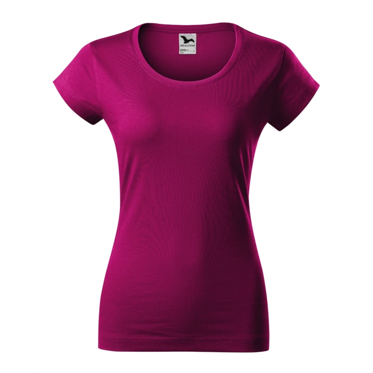Camiseta mujer MALFINI Viper con escote profundo y corte ceñido, disponible en diferentes tallas para personalizar con logo