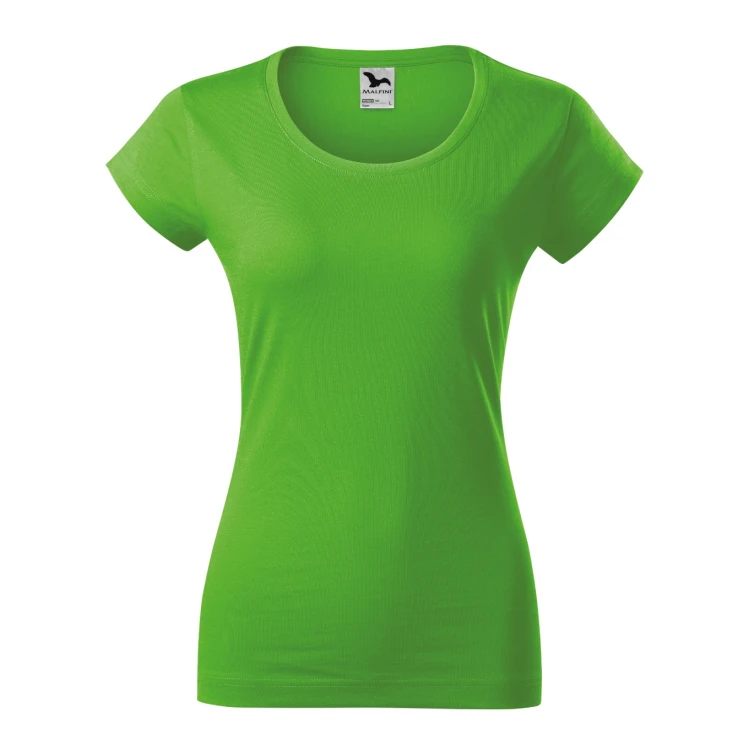 Camiseta mujer MALFINI Viper con escote profundo y corte ceñido, disponible en diferentes tallas para personalizar con logo