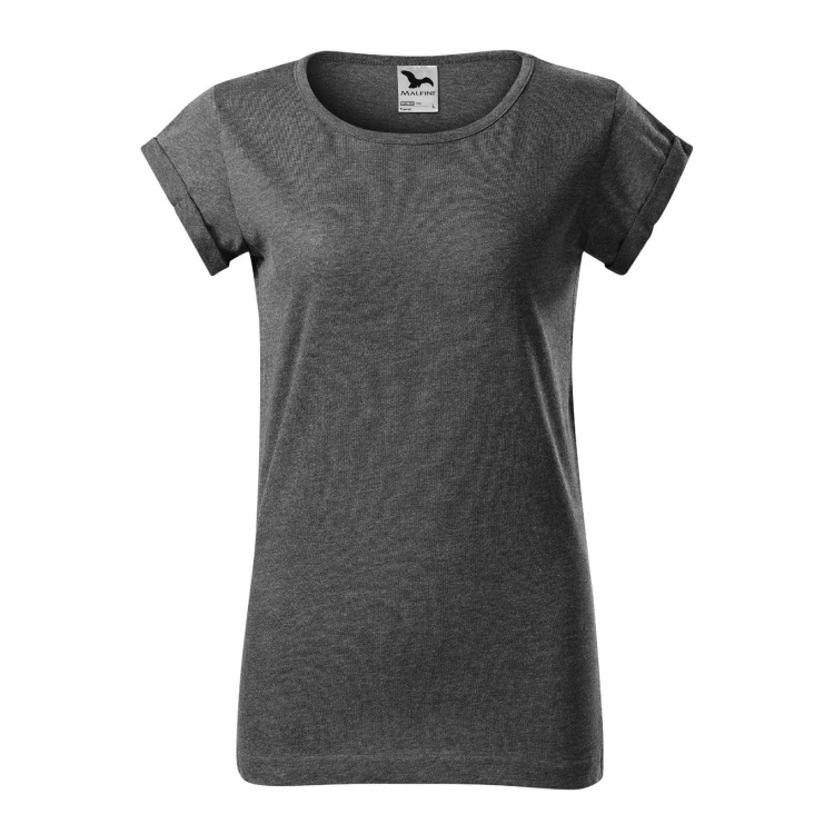 T-shirt donna MALFINI Fusion in single jersey con taglio ampio, disponibile da personalizzare