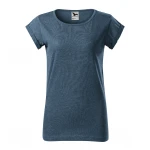 T-shirt donna MALFINI Fusion in single jersey con taglio ampio, disponibile da personalizzare