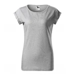 T-shirt donna MALFINI Fusion in single jersey con taglio ampio, disponibile da personalizzare