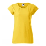 T-shirt donna MALFINI Fusion in single jersey con taglio ampio, disponibile da personalizzare