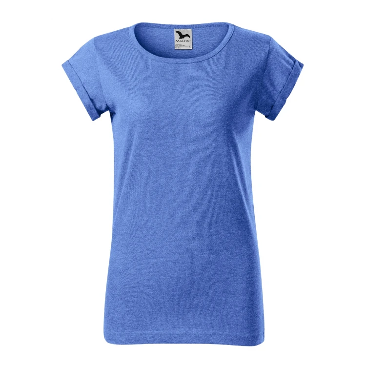 T-shirt donna MALFINI Fusion in single jersey con taglio ampio, disponibile da personalizzare