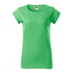 T-shirt donna MALFINI Fusion in single jersey con taglio ampio, disponibile da personalizzare