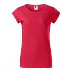 T-shirt donna MALFINI Fusion in single jersey con taglio ampio, disponibile da personalizzare