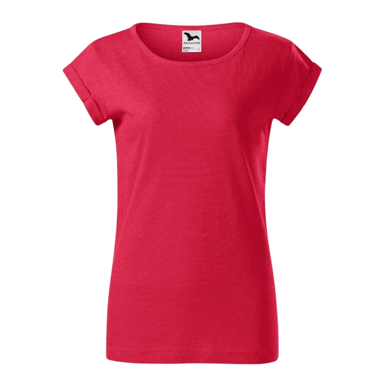 T-shirt donna MALFINI Fusion in single jersey con taglio ampio, disponibile da personalizzare