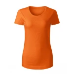 Camiseta mujer MALFINI Origin en algodón orgánico, cuello redondo con elastano, para personalizar con logo