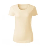 Camiseta mujer MALFINI Origin en algodón orgánico, cuello redondo con elastano, para personalizar con logo