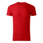 Camiseta hombre MALFINI Native en algodón biológico, vista frontal, lista para personalización con logo
