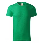 Camiseta hombre MALFINI Native en algodón biológico, vista frontal, lista para personalización con logo