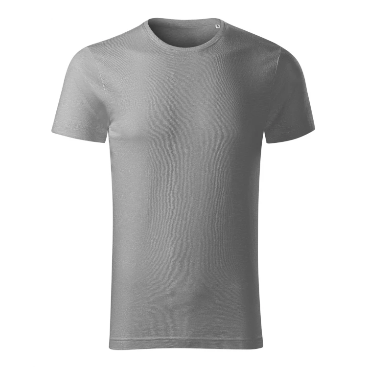 Camiseta hombre MALFINI Native en algodón biológico, vista frontal, lista para personalización con logo