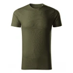 Camiseta hombre MALFINI Native en algodón biológico, vista frontal, lista para personalización con logo