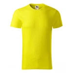 Camiseta hombre MALFINI Native en algodón biológico, vista frontal, lista para personalización con logo
