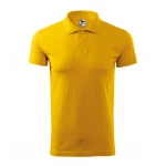 Polo hombre MALFINI Single J. en algodón melange con cuello y botones, disponible para personalizar