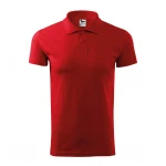 Polo hombre MALFINI Single J. en algodón melange con cuello y botones, disponible para personalizar