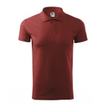 Polo hombre MALFINI Single J. en algodón melange con cuello y botones, disponible para personalizar