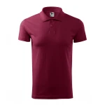 Polo hombre MALFINI Single J. en algodón melange con cuello y botones, disponible para personalizar