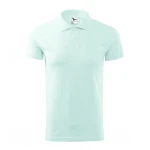 Polo hombre MALFINI Single J. en algodón melange con cuello y botones, disponible para personalizar