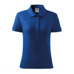 Poloshirt Damen mit Seitenschlitzen und 5 Knöpfen