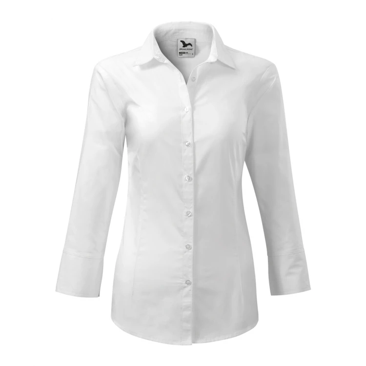 Camisa mujer MALFINI mod. Style en popelina 100% algodón, talles S-XXL, disponible para personalizar con logotipo