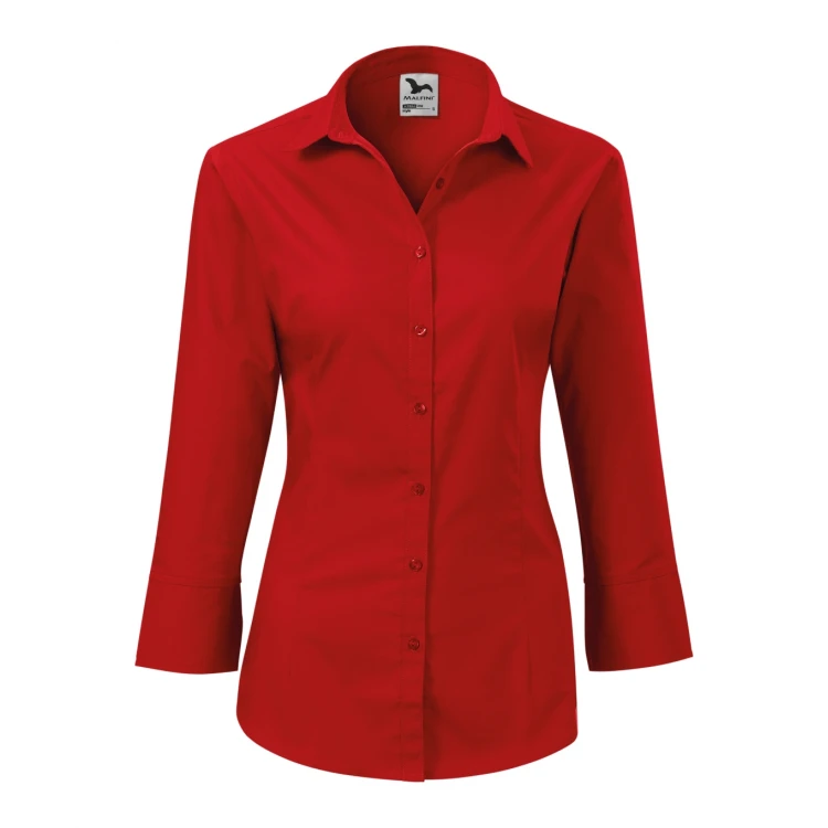 Camisa mujer MALFINI mod. Style en popelina 100% algodón, talles S-XXL, disponible para personalizar con logotipo