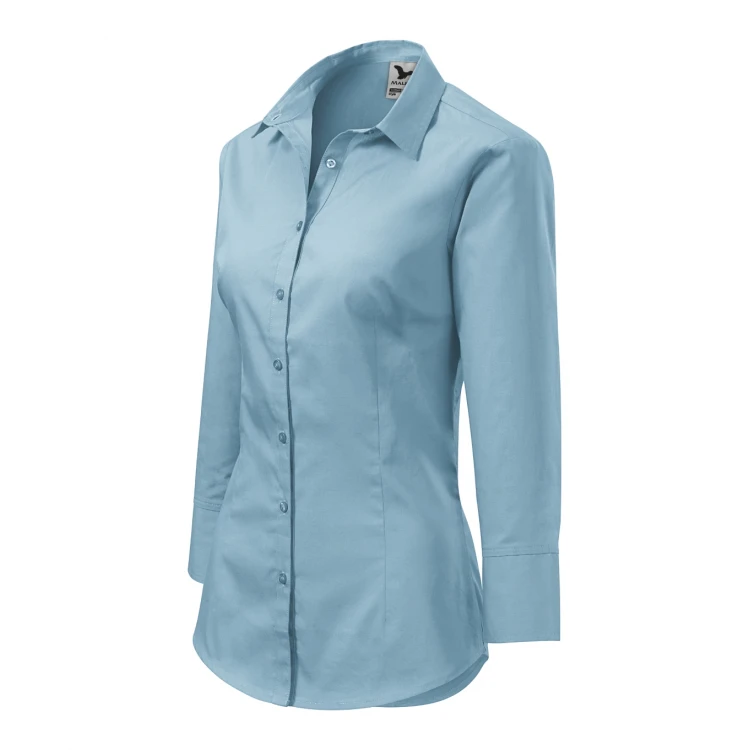 Camisa mujer MALFINI mod. Style en popelina 100% algodón, talles S-XXL, disponible para personalizar con logotipo