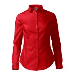 Camisa mujer MALFINI Style LS en popelina 100% algodón con corte entallado lista para personalizar con logo