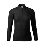 Polo mujer MALFINI Pique LS manga larga con cuello y botones, corte ajustado, lista para personalizar con logo