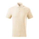 Polo MALFINI mod. Prime en algodón orgánico con cuello y botones, lista para personalizar con logo empresarial