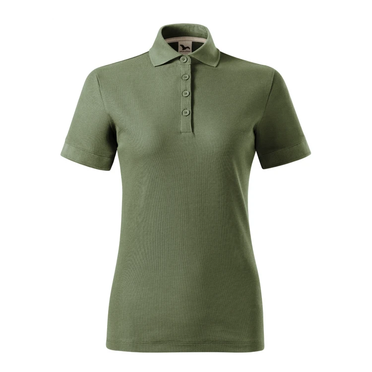 Polo mujer MALFINI Prime en algodón orgánico 200 g/m², tallas XS-2XL, para personalizar con logo