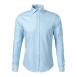 Camisa hombre MALFINI Journey en algodón fácil cuidado con mangas largas para personalizar con logo