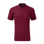 MALFINI Diamond polo shirt in cotton pique with bomber collar and buttons, ready for personalisation