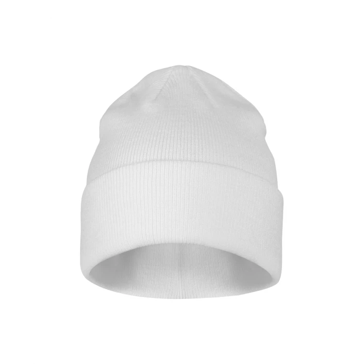 Gorro beanie MALFINI en punto de costillas, sin etiqueta, listo para personalizar con bordado o impresión digital