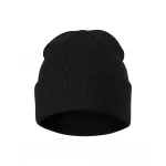 Gorro beanie MALFINI en punto de costillas, sin etiqueta, listo para personalizar con bordado o impresión digital