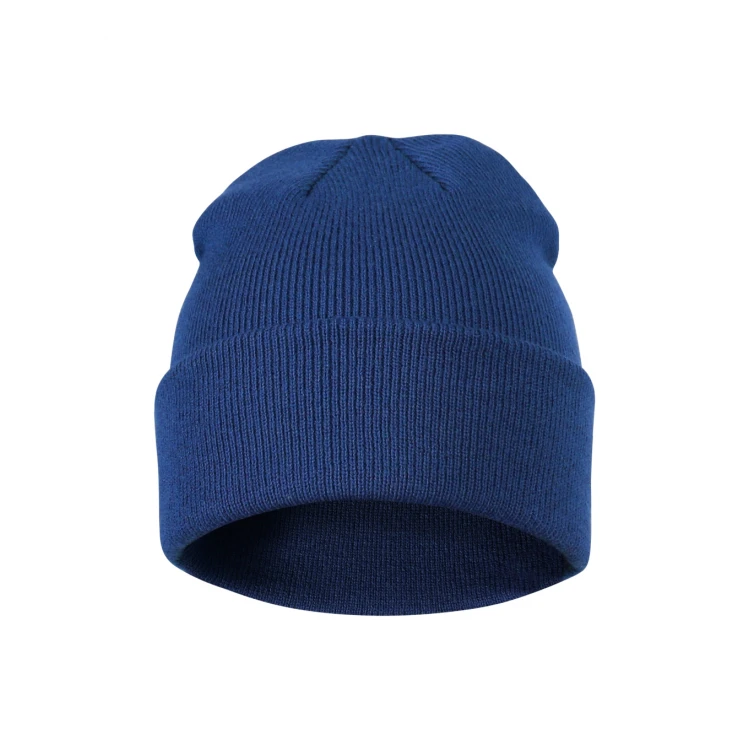 Gorro beanie MALFINI en punto de costillas, sin etiqueta, listo para personalizar con bordado o impresión digital