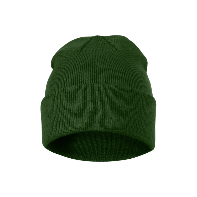 Gorro beanie MALFINI en punto de costillas, sin etiqueta, listo para personalizar con bordado o impresión digital